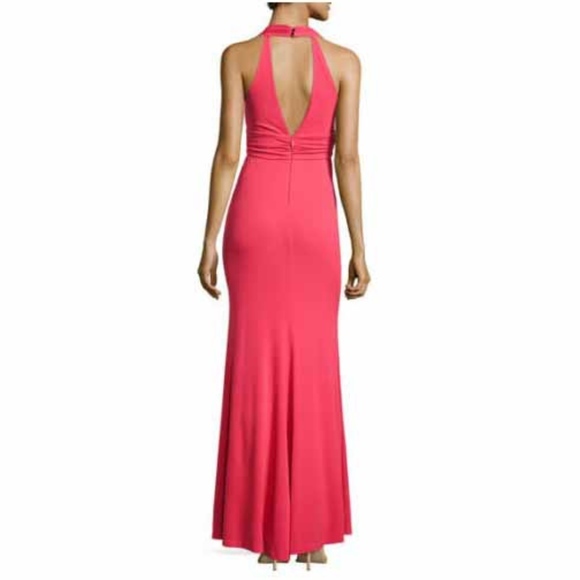 🆕 Nicole Miller Red Dress Sleeveless 4 - Picture 4 of 6